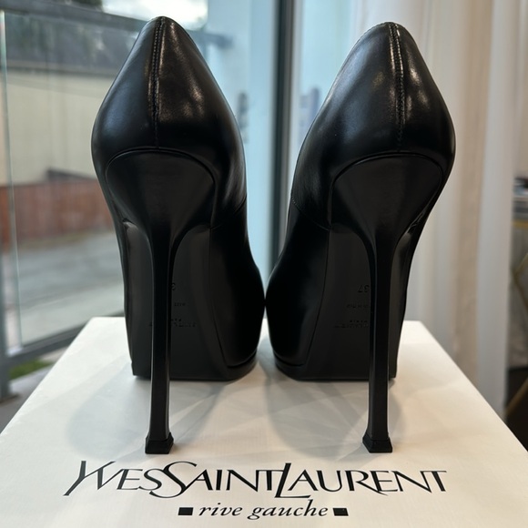 Yves Saint Laurent YSL Tribute 2 105 Pumps in Black. Euro size 37 ~ US size 7. - Picture 3 of 12